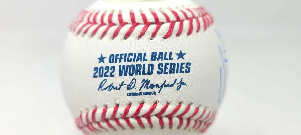 Jim "MATTRESS MACK" McIngvale Signed 2022 Astros World Series Baseball PSA/DNA - Image 2 of 4
