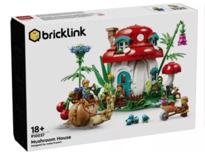 Lego Mushroom House 910037 Bricklink Designer Program Presale
