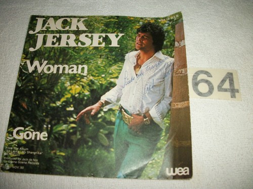 Autogrammkarte Autogramm Jack Jersey auf Singlecover
