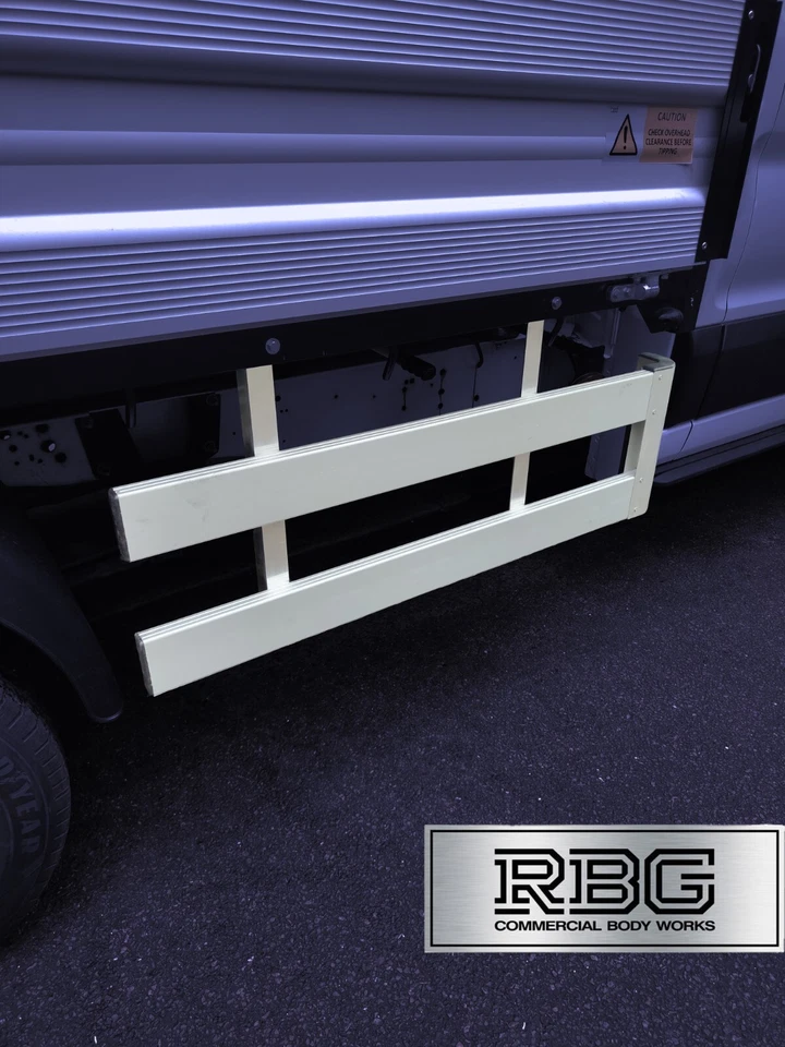 Ford Transit double cab crash rails. Side guards with corner pillars. - Image 2 of 4