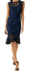 lipsy two tone all over lace dress