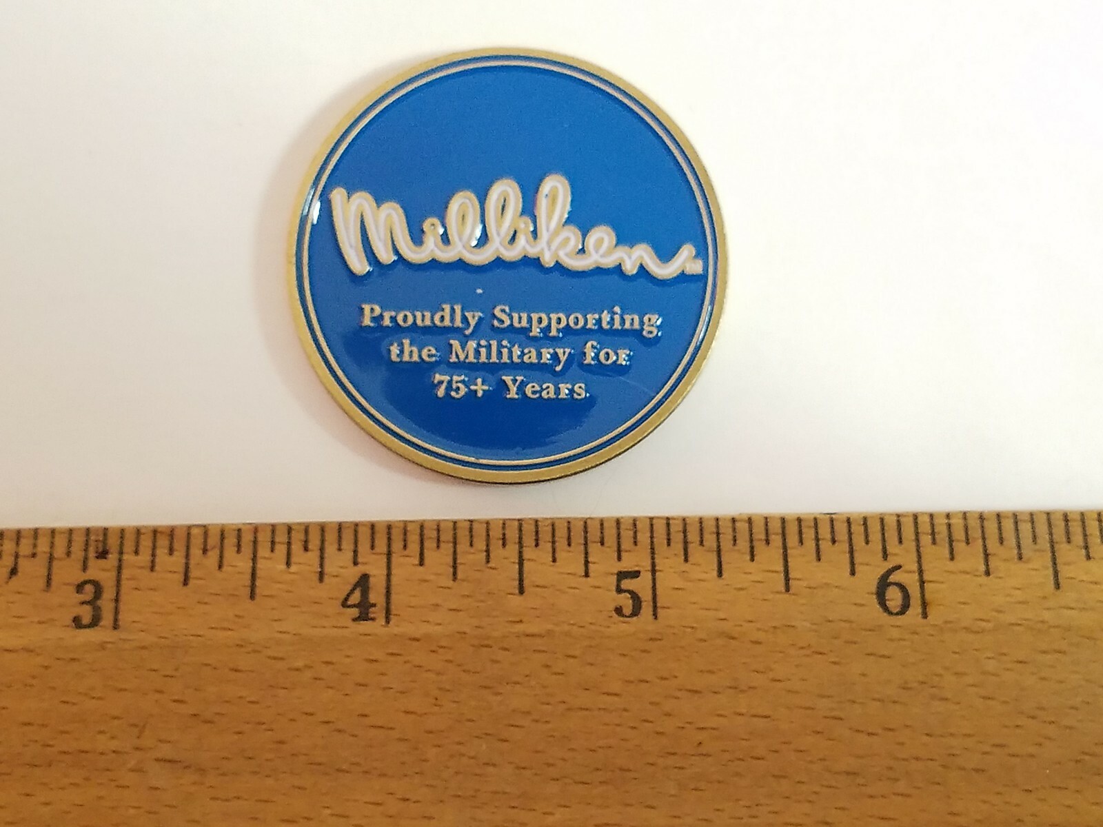 Milliken ResQ Military Challenge Coin eBay