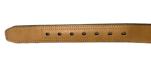 Dickies Genuine Leather Black Brown Silver Reversible Belt 3X 50-52 - Picture 5 of 6
