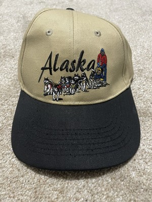 RARE Huskies Sled Dogs Pack Alaska Dutch Harbor Gear Hat Cap NEW W/Tag Beautiful