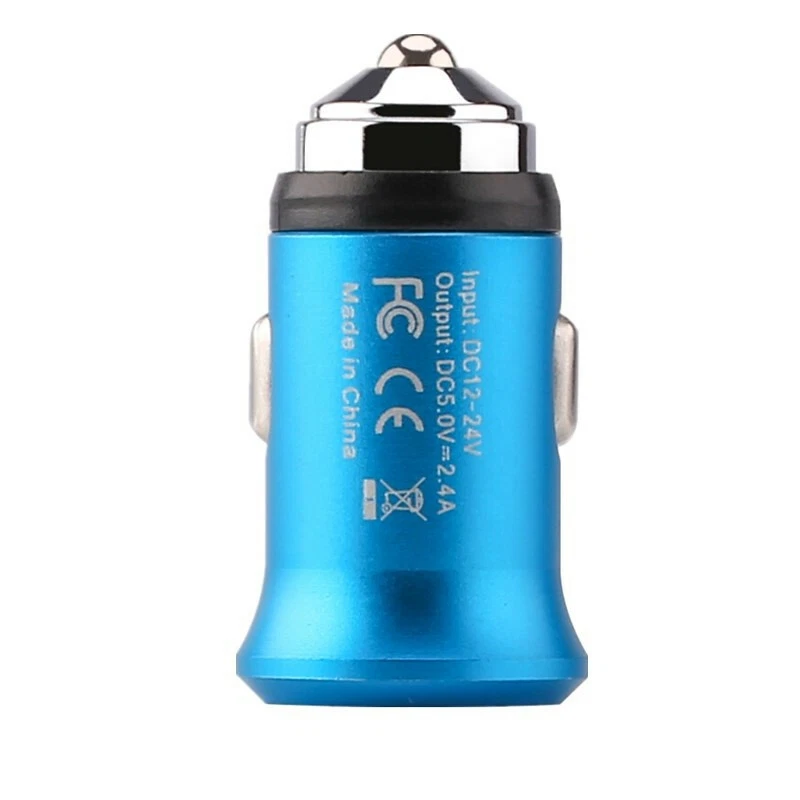 Adaptador de corriente cargador de coche USB de 2 puertos para iPhone 15 14 13 12 11 X Samsung Android Foto 3 de 3