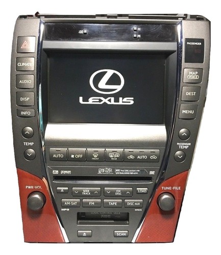 LEXUS ES350 NAVIGATION GPS RADIO CLIMATE CONTROL CD PLAYER 2006 2007 ...