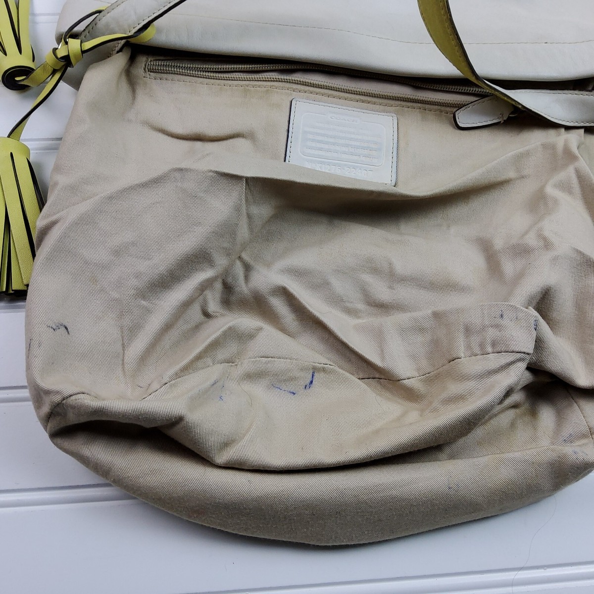 Coach Legacy Archival Two Tone Bucket Bag 22407 Shoulder Handbag