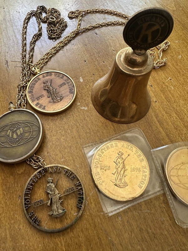 Kiwanis International Medals And Bell