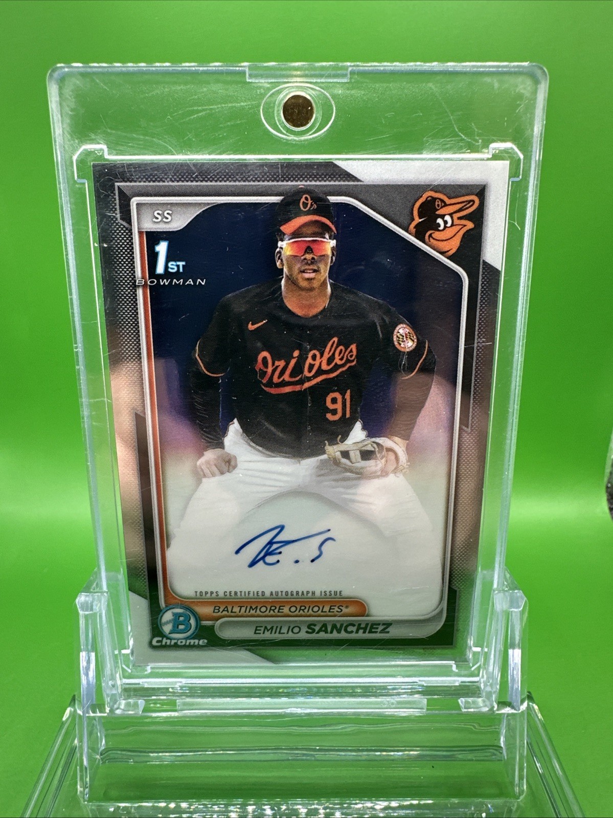 2024 Bowman Chrome - Prospect Autographs Emilio Sanchez #CPA-ES (AU, RC)