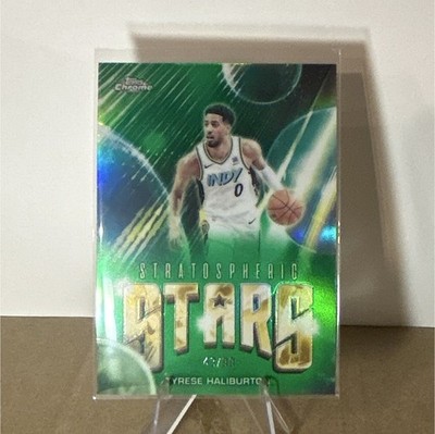 Topps Chrome Stratospheric Stars Tyrese Haliburton  /99