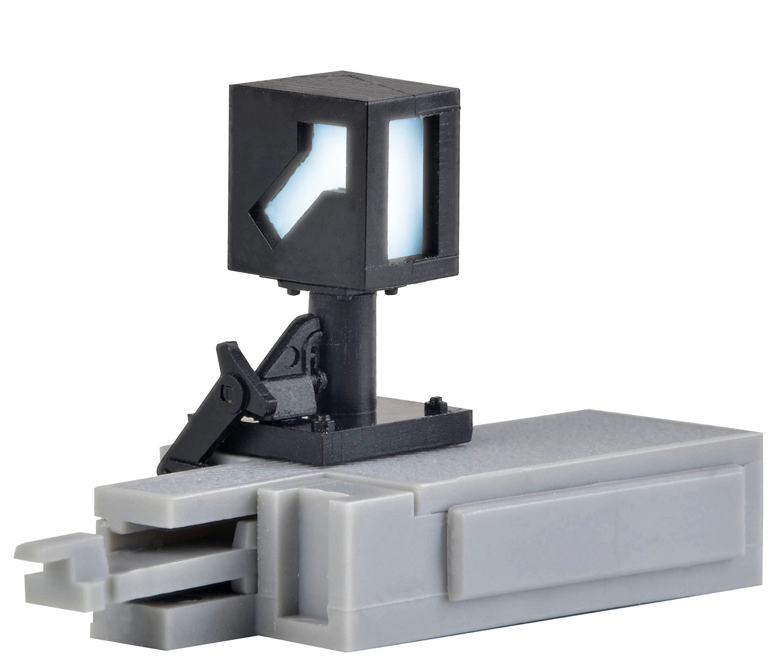 Viessmann 9565 - 0 switch lantern with adapter for universal drive 4560 - new