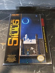 Journey To Silius ( NES, 1990)   Cart + Manual + Custom box