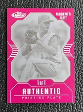 🔥1/1! SCOTT KAZMIR 2007 TOPPS FINEST MAGENTA PP #'d 1/1!🔥TAMPA BAY RAYS!