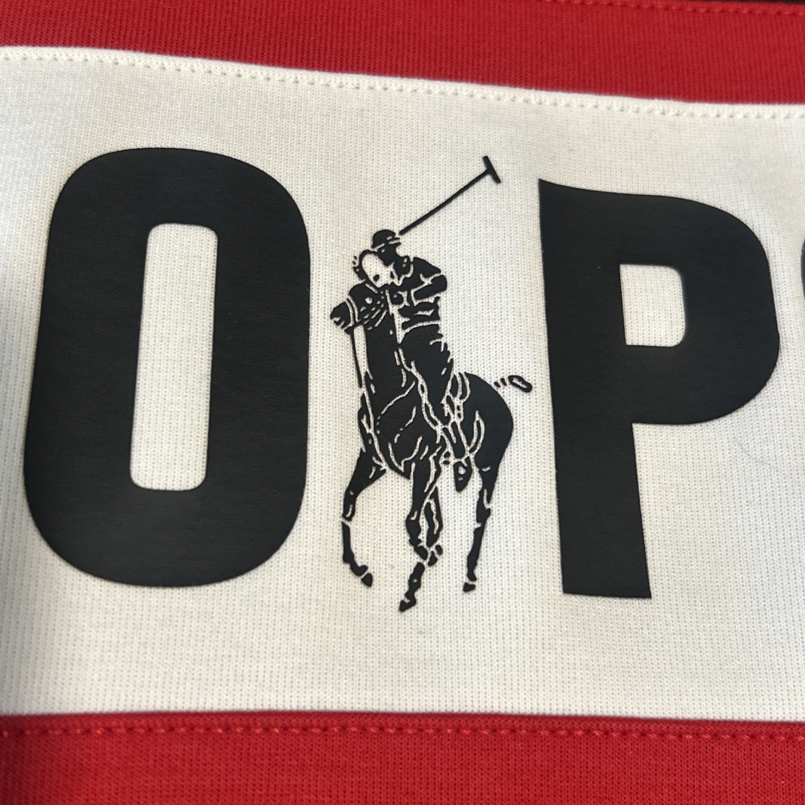 Polo Ralph Lauren Pony Logo Nero Rosso Crop Felpa con Cappuccio Donna Taglia XS