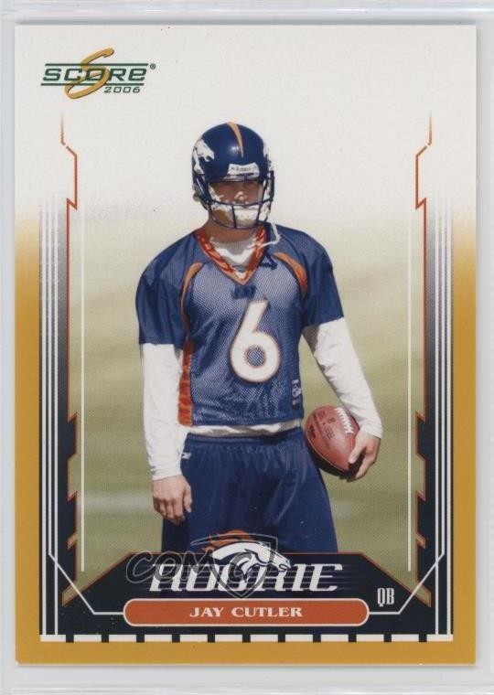 2006 Score Rookie Gold 571/600 Jay Cutler #350 Rookie RC 09ai