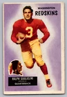 1955 Bowman #61 Ralph Guglielmi Washington Redskins Rookie