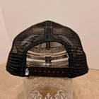 The North Face Trucker Hat Black White OS Snapback Half Dome Logo Patch Mesh — photo 3