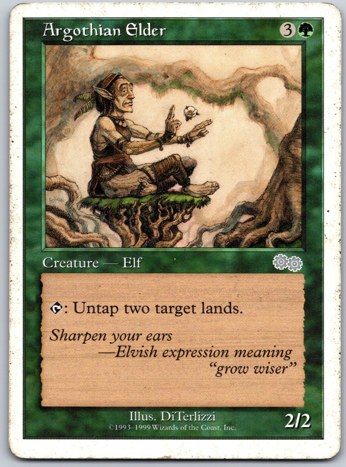 Argothian Elder MTG U Battle Royale Box Set MP