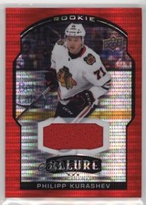 2020-21 Upper Deck Allure Rookie Red Rainbow Jerseys Philipp Kurashev #88 11cu