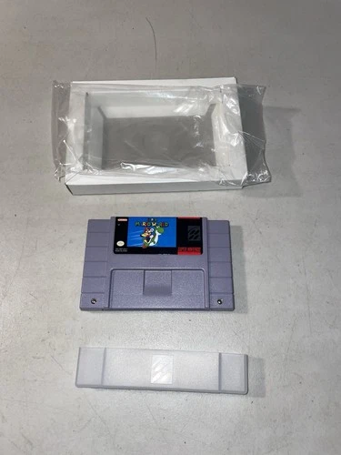 Super Mario World Nintendo SNES Authentic Game Cartridge