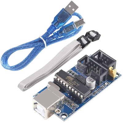 USBtinyISP AVR ISP Programmierer mit 6pin auf 10pin Programmierkabel, USB 2.0 für