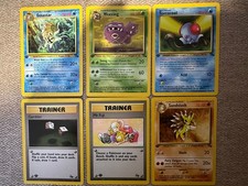 Pokemon Fossil 1st Edition Bundle Mint