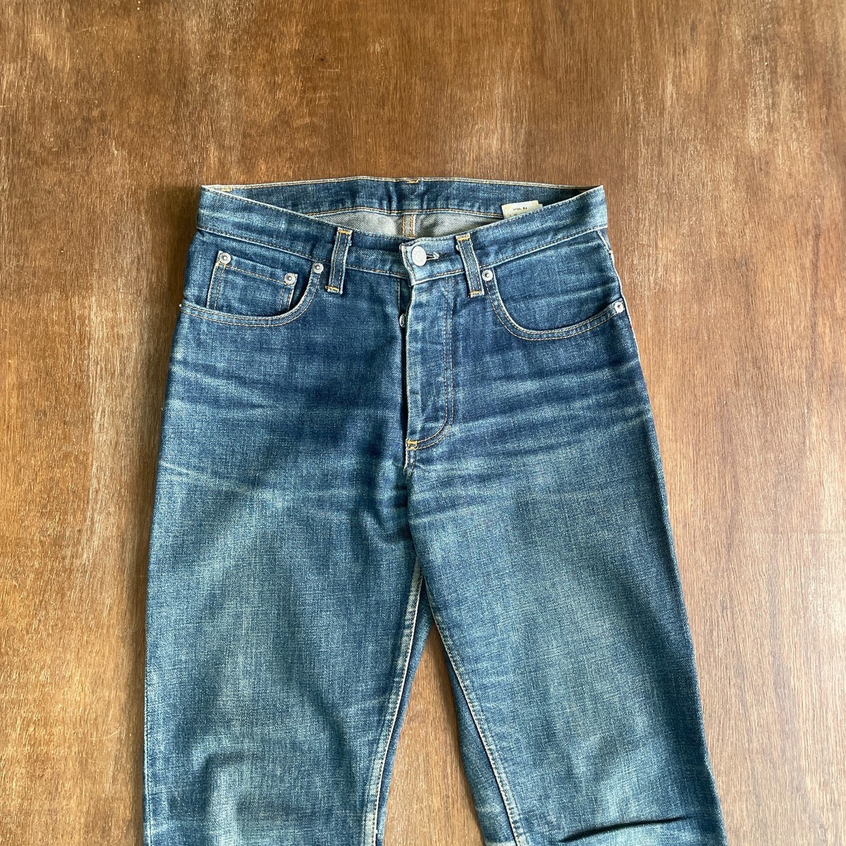 HELMUT LANG 1999 Classic Cut Denim Made in Italy Button Closure | eBay