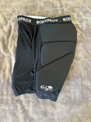 Bodyprox Protective Padded Shorts for Snowboard Ski Skate Umpire Large Black
