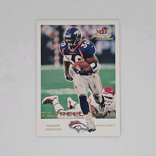 Fleer 2000 Focus Terrell Davis #161 Denver Broncos NFL Football Card