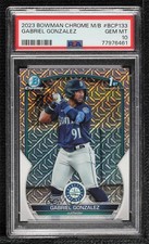 2023 Bowman Mega Box Mojo Refractor Gabriel Gonzalez #BCP-133 PSA 10 GEM MT 0fz3