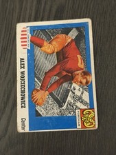 1955 Topps All American #82 ALEX WOJCIECHOWICZ Football Card HOF (Read)