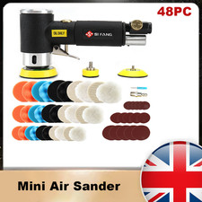 Mini Air Snader Polisher Kit 1"2"3" Dual Action Random Orbital Buffer for Car