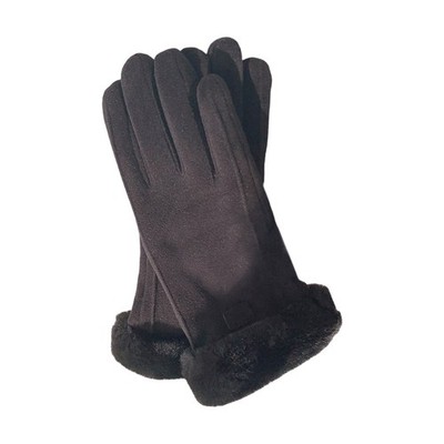 2lots Comfortable Plush Gloves Versatiles Touchscreens Winter Mittens Antiskid