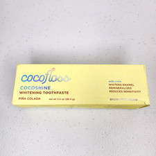 Cocofloss Cocoshine Whitening Toothpaste Remineral Sensitive Teeth Pina Colada
