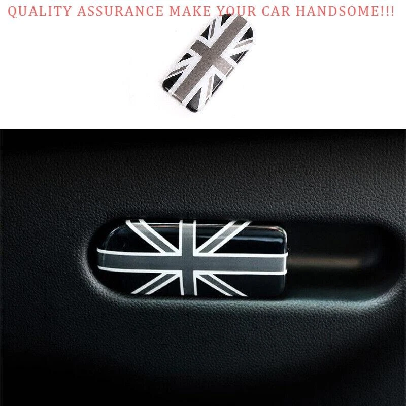 For BMW Mini Countryman F60 Grey White Co-Pilot Storage Box Handle Cover Trim
