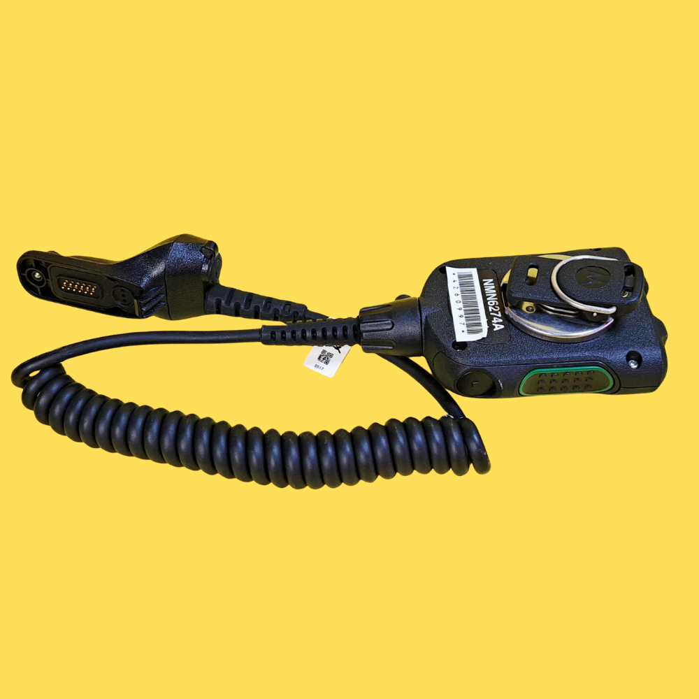 Motorola NMN6274 XP RSM Lapel Microphone NMN6274A for sale online