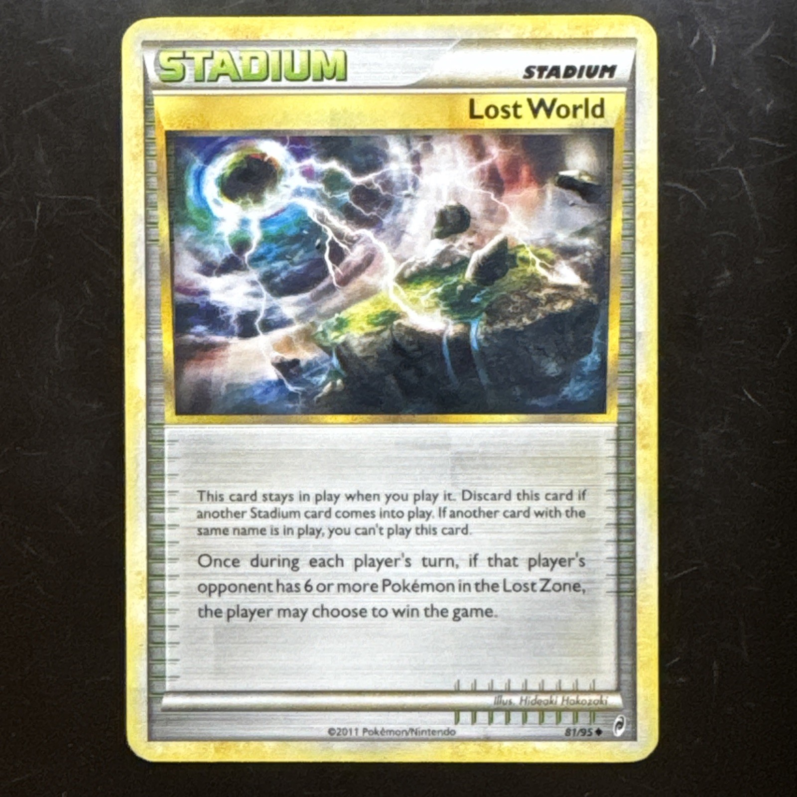 Lost World 81/95 2011 Call of Legends Set Pokemon Card Trainer