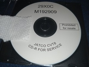 JATCO - CVT8 CD-R For Service 29XOC M192909 