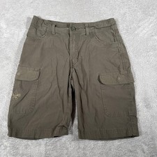 Boy Scouts America Uniform Shorts Boys 12 Green Youth Cargo Pockets Scout