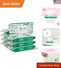 Gentle Fragrance-Free Toddler Toilet Wipes - 336 Count, Flushable  Septic Safe
