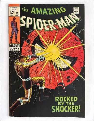 Amazing Spider-Man #72 * VF 8.0 * Pressed * Free ship on 2 items!
