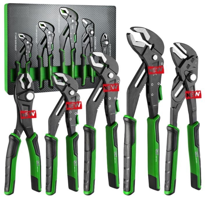 Juego de 5 alicates, 8