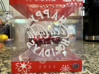 2025 M2 Machines Christmas Ornament Chase 1/750- Coca-Cola 1956