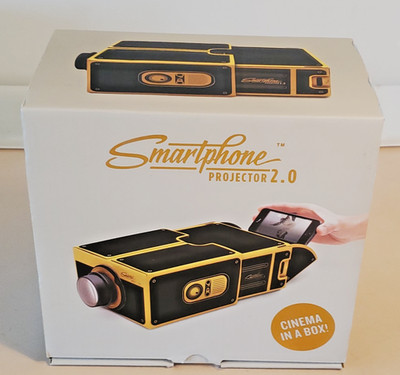 Luckies SMARTPHONE PROJECTOR 2.0. 8x magnification. Perfect for Camping / Travel