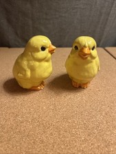Vintage Yellow Baby Chick Figurines