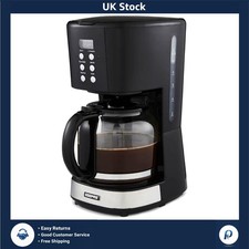 Programmable Drip Coffee Maker with 1.5L Carafe & Timer