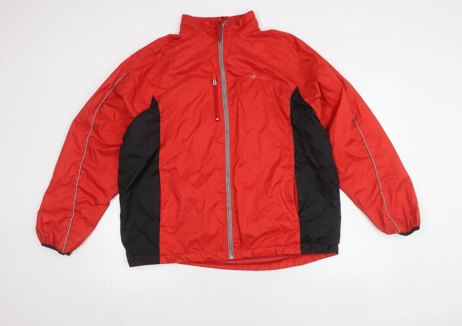 Crane Sports Unisex Red Windbreaker Jacket Size L