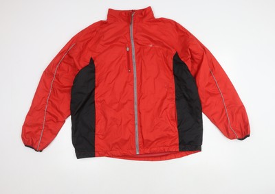 Crane Sports Windbreaker Jacke Unisex Rot Größe L