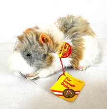NWT Vintage Steiff Swinny Guinea Pig 8" Brass Brad Button Paper Tag