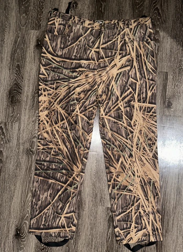 Pantalones Drake Aves Acuáticas Mossy Roble Sombra Hierba Pato Ciego Pantalones XL Foto 2 de 4